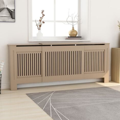 Copertura Termosifone 153x19x84 cm in Legno Massello di Pino