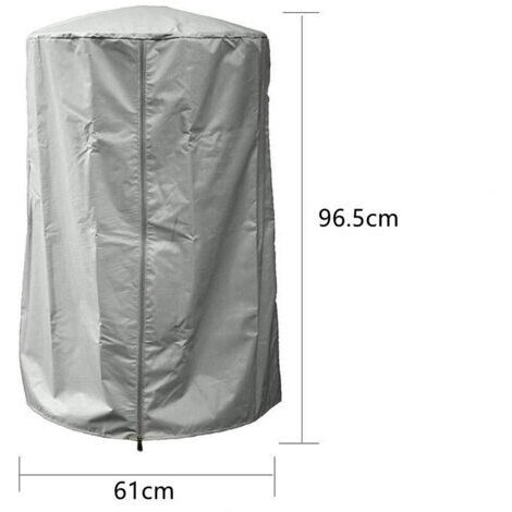 Copertura per riscaldatore da giardino CCYKXA, copertura per scaldabagno di alta qualità, copertura impermeabile per riscaldatore da esterno con coulisse inferiore regolabile per la protezione dalla p