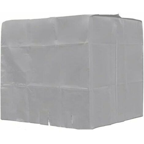 Copertura per serbatoio dell'acqua, SL.GT Copertura per serbatoio IBC da 1000 litri, Copertura protettiva per contenitore per serbatoio dell'acqua, Antipolvere, Anti-UV, Antipioggia, 120x100x116 cm (G