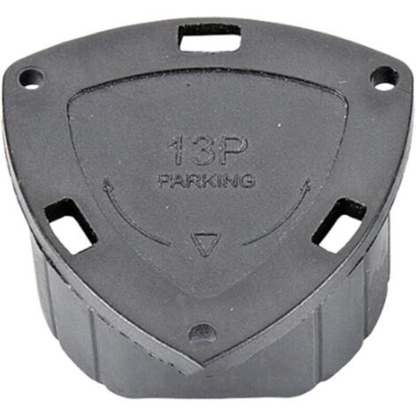Copertura per spina del rimorchio a 13 pin, copertura per spina del rimorchio, protezione del connettore del rimorchio, protezione della spina del cablaggio del rimorchio per adattatore, umidità, conn