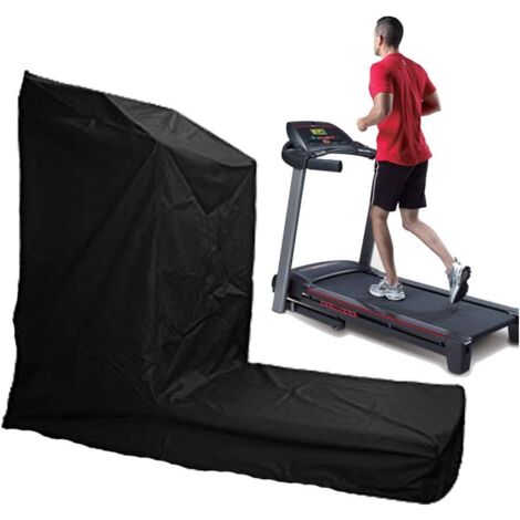 Copertura per tapis roulant antipolvere e impermeabile - Copertura protettiva durevole per tapis roulant da interno o da esterno - 206X94X170cm Nero