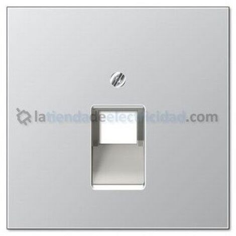 Copertura per telefono o presa dati RJ11-RJ45 ALUMINIUM JUNG AL 2969-1 UA