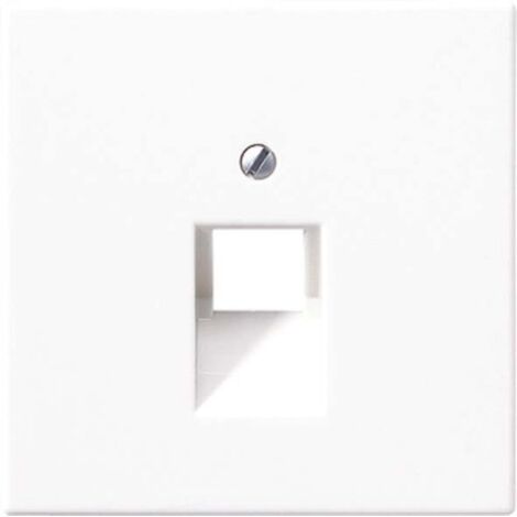 Copertura per telefono o presa dati RJ11-RJ45 IVORY JUNG LS 969-1 UA