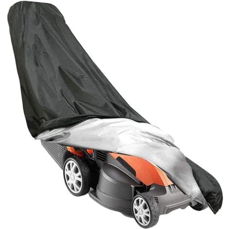 UGREAT Copertura per tosaerba, Copertura impermeabile per tosaerba resistente, Copertura per tosaerba da esterno, Per tutte le condizioni atmosferiche, con custodia con cordoncino, 193 x 64 x 112 cm