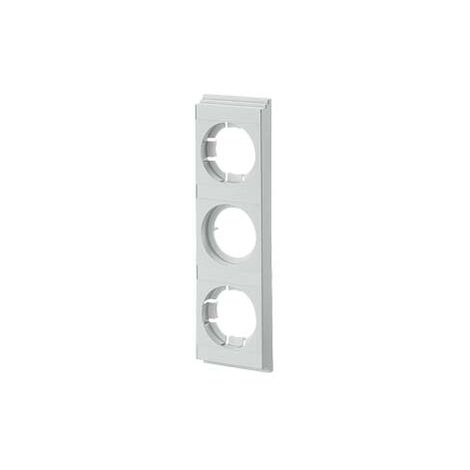 Copertura protezione contro i contatti accidentali ISO per base portafusibili a cavaliere a 3 poli per sistema di sbarre collettrici 60mm DIII/63A singolo