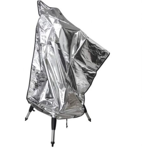 Copertura telescopica impermeabile e solare da 120 x 160 cm con coulisse regolabile