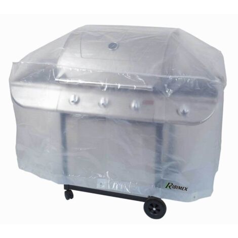 Copertura trasparente per barbecue 130x70x80 cm
