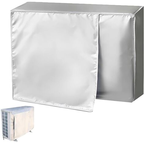 Coperture invernali per condizionatori, copertura per condizionatore esterno, antipolvere e antineve, protezione da pioggia e sole, tessuto Oxford, per unità esterna (80x30x57 cm)