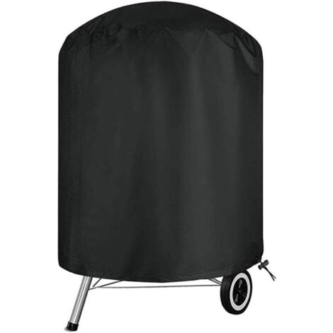 Coperture per barbecue, barbecue da giardino e da esterno, accessori per barbecue e affumicatori (58x78cm) nero..DEBUNS