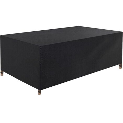 Coperture per mobili da giardino, tessuto Oxford 420D impermeabile, anti-UV e antistrappo, per tavoli e sedie (200 x 160 x 70 cm)