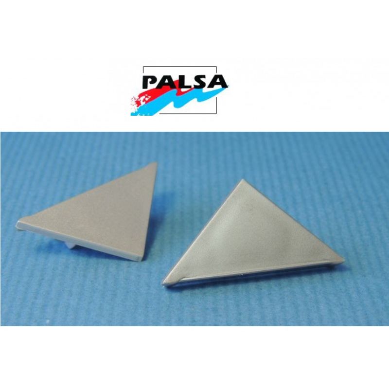 

Copete Aluminio Plata Brillo 2 Piezas Ref - Cop-Tap-Apb