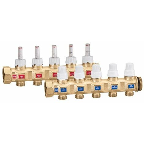 Copia di collettori completo di flussometri 3 derivazioni Caleffi 668735S1  3