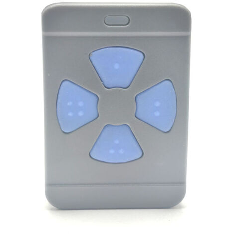 Copia telecomando universale 250–868 MHz – Clonaggio wireless automatico per porte del garage, tapparelle e sistemi di domotica – Ricerca intelligente delle frequenze, 4 canali, colore grigio-lsw