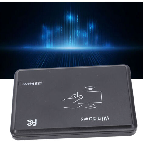 Copiadora de tarjetas de acceso inteligente – Acceso USB de lectura/escritura de 125 kHz – Compatible con EM4100 y TK4100 – Rango de lectura de 0 a 10 cm