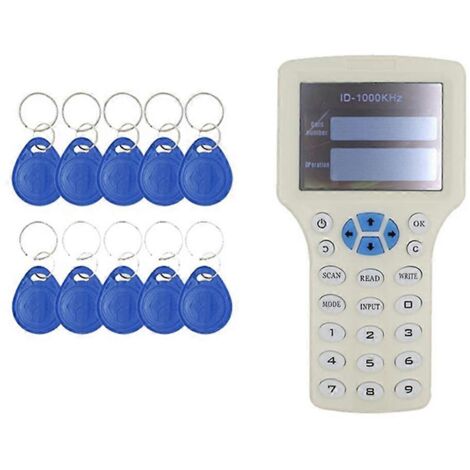 Copieur/duplicateur RFID portable, lecteur/graveur NFC, identification IC à bande complète avec USB-C