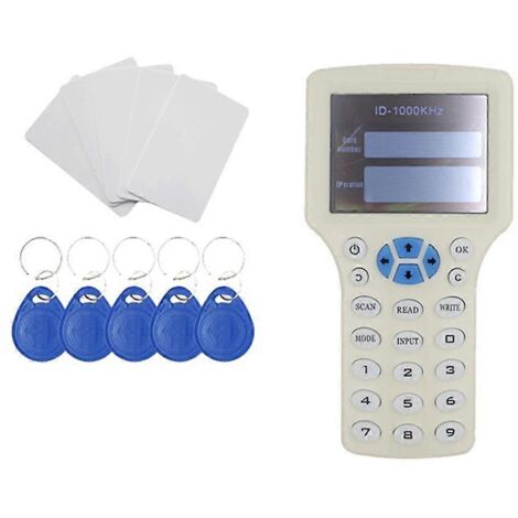 Copieur/duplicateur RFID portable, lecteur/graveur NFC, identification IC à bande complète avec USB-D-