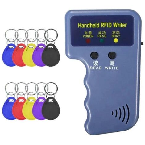 Copieur-enregistreur/duplicateur/programmeur RFID portable 125 kHz