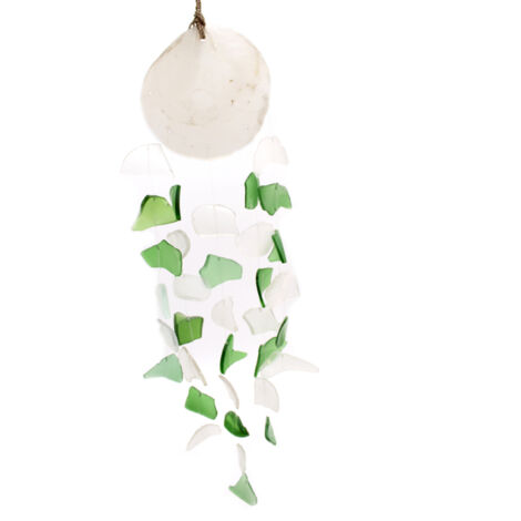 Copis & Glass Drop - Verre Vert & Blanc- Vendu par 1