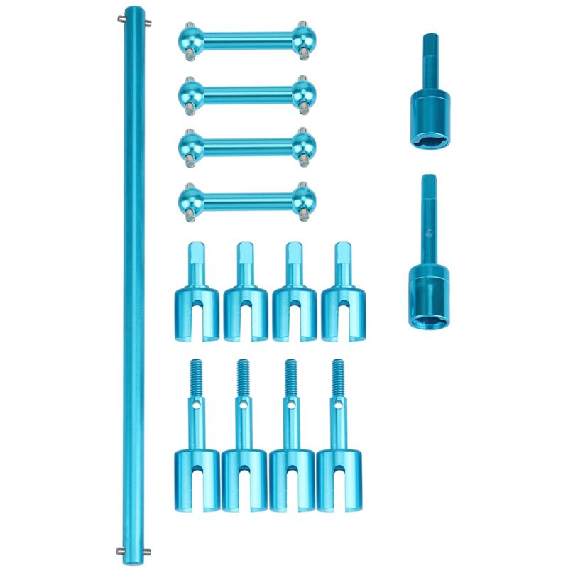 Image of Coppa del Giunto Cambio ' Cane 'Albero di Trasmissione nel Metallo per TT01 TT-01 TT01D TT01E rc Accessori Parti Aggiornamento