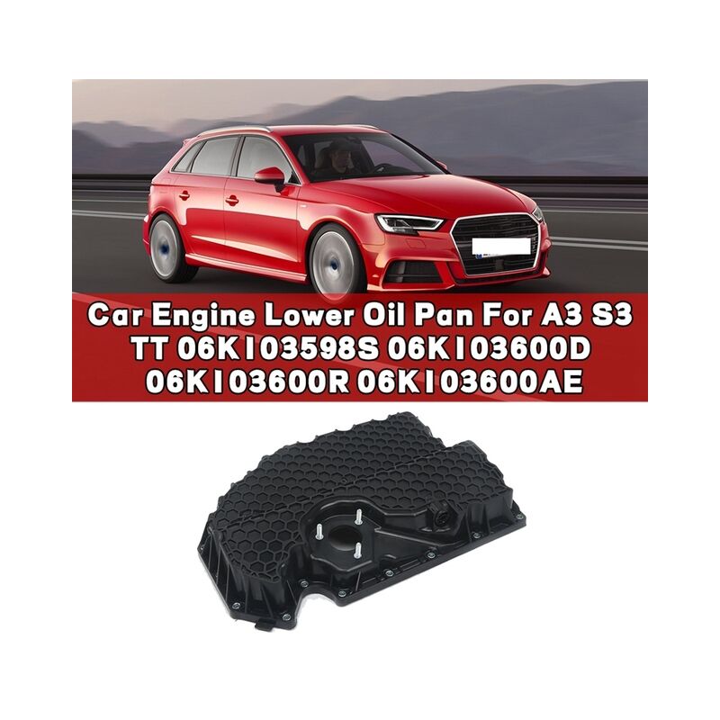 Coppa olio inferiore motore auto per-A3 S3 TT
