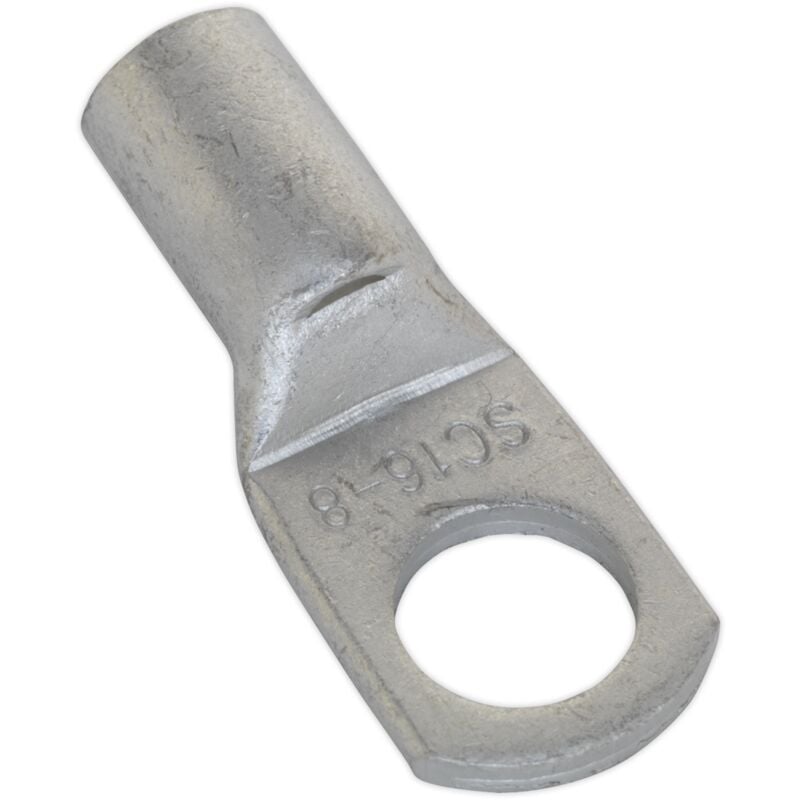 LT168 Copper Lug Terminal 16mm² x 8mm Pack of 10 - Sealey