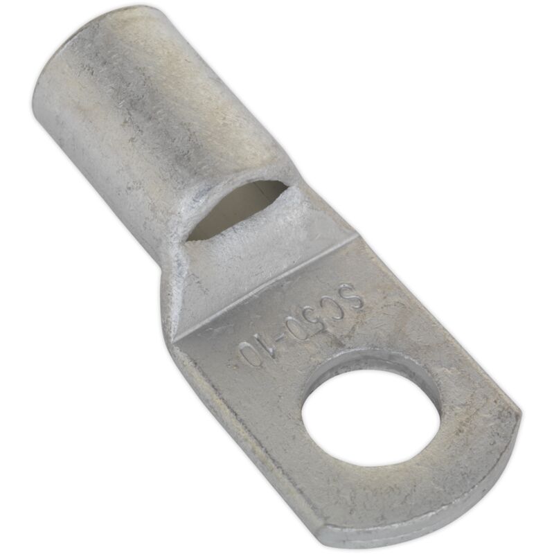 LT5010 Copper Lug Terminal 50mm² x 10mm Pack of 10 - Sealey