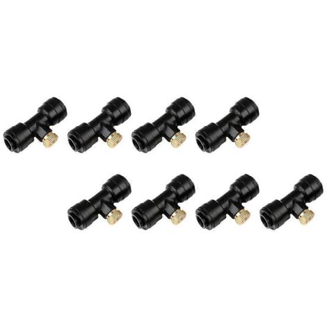 Copper Nozzle Accessory Brass Misting Nozzle for Garden Irrigation 8Sets