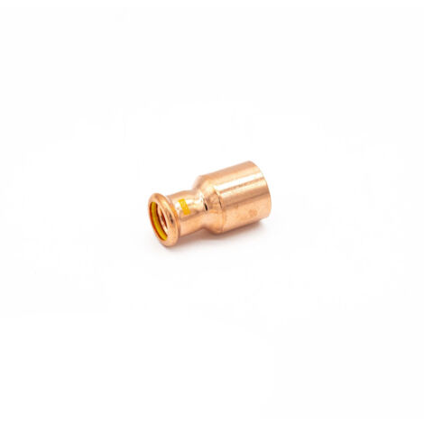 Copper Pressfit Gas Reducer 35x22mm - Flameless Installation