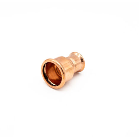 Copper PrimaPress Pressfit Coupler 42x28mm - WRAS Approved