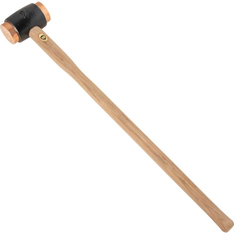 03-222 70MM Copper Hide Hammer with Wood Handle - Thor