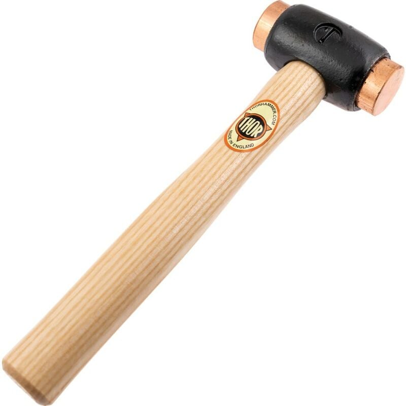 04-310 32mm Copper Soft Faced Hammer with Wood Handle - Thor