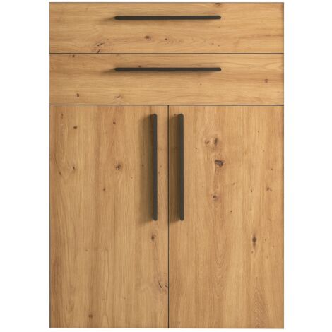 COPPIA ANTE RILEGA H101CM CON CASSETTI ARTISAN OAK