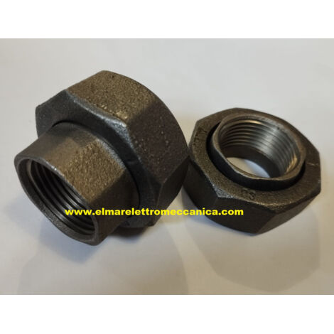 Coppia Bocchettoni per Circolatore SCR 20 filetto 1"