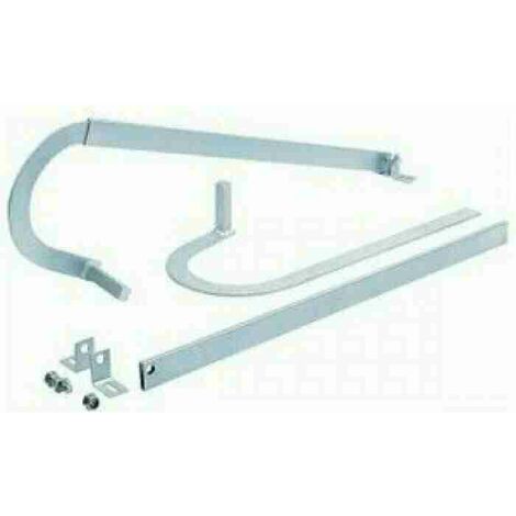 COPPIA BRACCI TELESCOPICI CURVI TUBO 40 X 10 MM AUTOMAZIONI EMEGA40 CAME E786A
