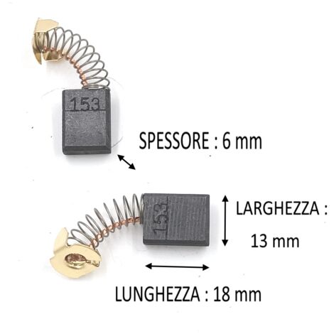 COPPIA DI PORTA SPAZZOLE + CARBONCINI PER AG22