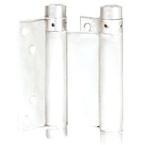 COPPIA CERNIERE SALOON 75 MM. BIANCO