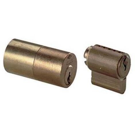 COPPIA CILINDRI ESTERNI 0G150 CISA - OTTONE CHIAVI 3 X 1A631/1A721/1A731 - 1 pezzo