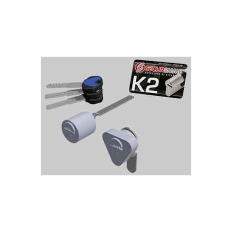 COPPIA CILINDRI ESTERNI 'K2' SECUREMME 15 mm - SECUREMME