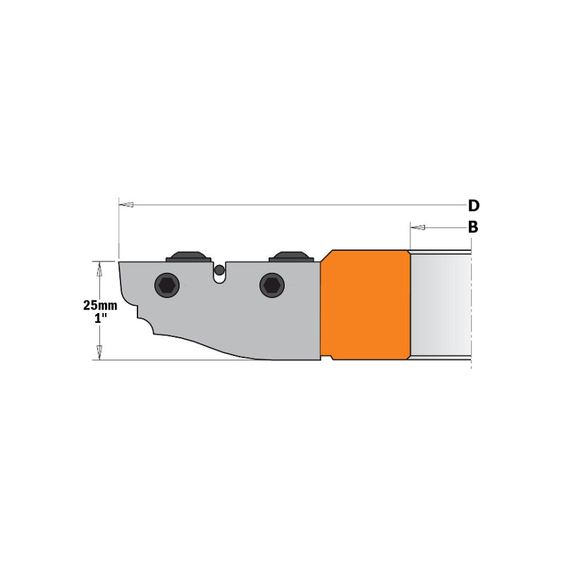 695.012D coppia coltelli x antine orizzontali -d- hw (50X25X2)