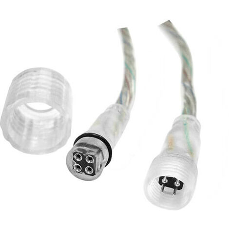 COPPIA CONNET.4 FILI P/NASTRI LED