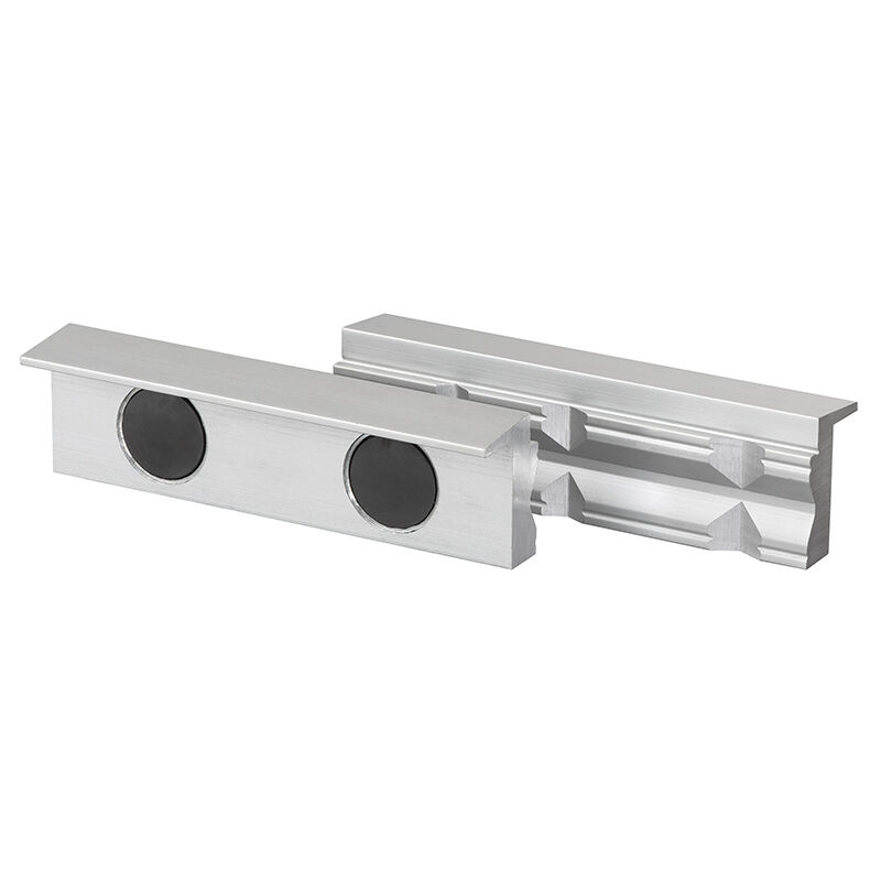 Coppia Copriganasce Magnetiche In Alluminio Prisma X Morsa 125mm Fe...