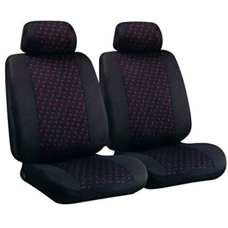Coppia coprisedili anteriori in jacquard, universali
