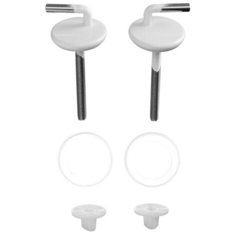 Coppia di cerniere Duravit cromate