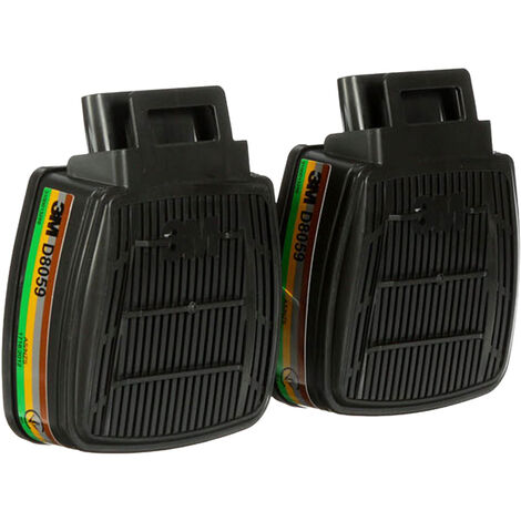 Coppia di filtri 3M D8059 ABEK1 - Nero -