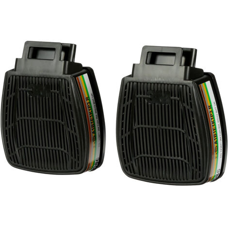 Coppia di filtri 3M D8094 ABEK1P3 - Nero -