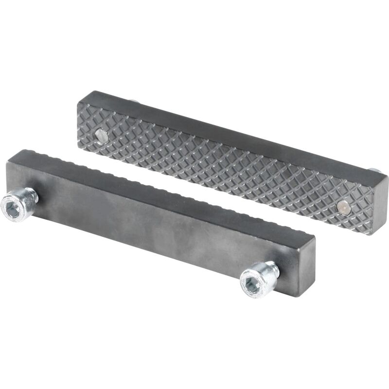 Coppia di ganasce di ricambio con viti per morsa