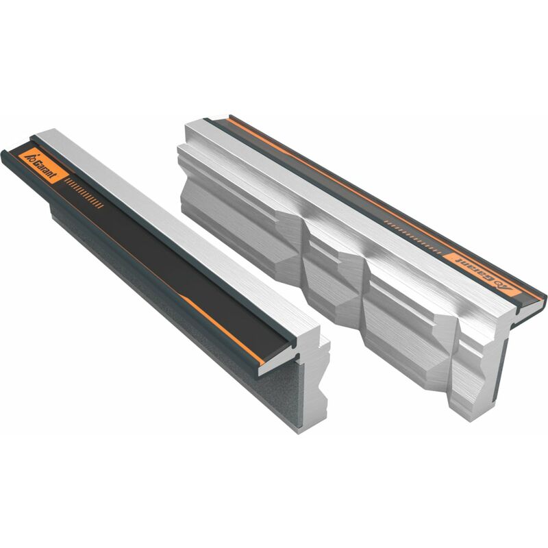 Coppia di ganasce magnetiche per morsa da banco