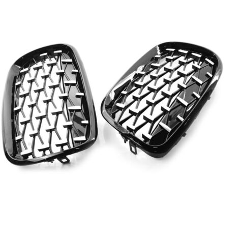 coppia di griglie anteriori per auto, griglia a doppio rene, cofano, paraurti, ricambi per BMW serie X X5 E70 X6 E71 X5/X5M X6/X6M Hybrid 2007-2013