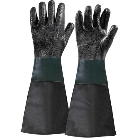 Coppia di guanti per sabbiatrice FERVI 0580/21 di ricambio
