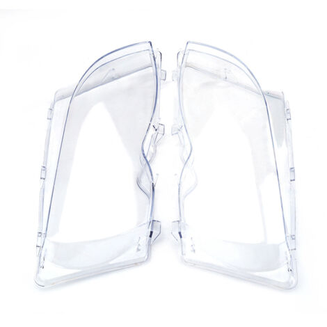 Coppia di lenti trasparenti per fari auto - per BMW E46 4D (320i, 325i, 330i, ecc.) 2002-2005, Rif. 63126924043/44